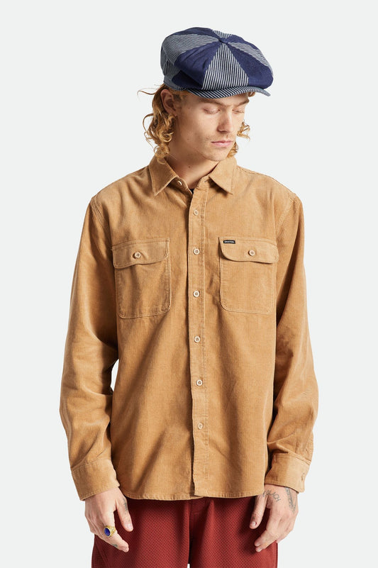 brixton BROOD BAGGY SNAP CAP - RAILROAD STRIPE/DENIM foto 3