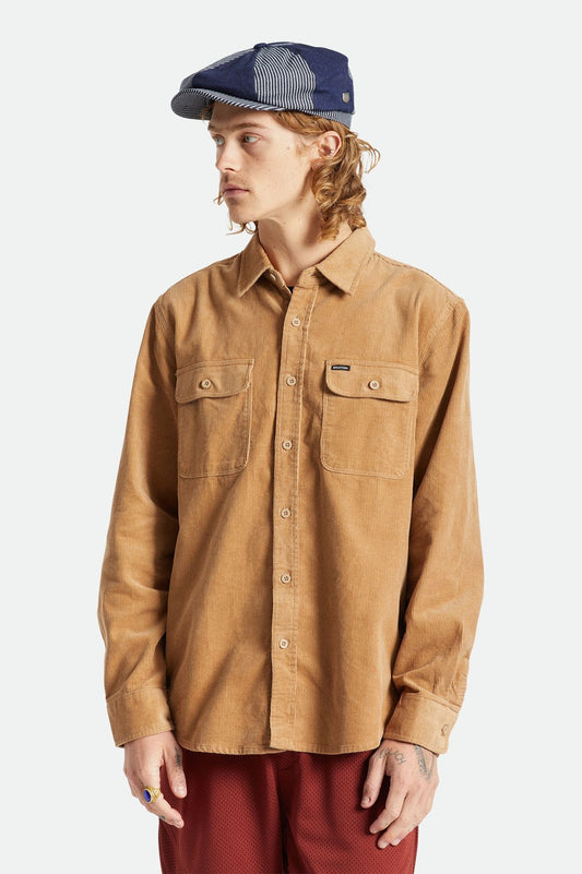 brixton BROOD BAGGY SNAP CAP - RAILROAD STRIPE/DENIM foto 2