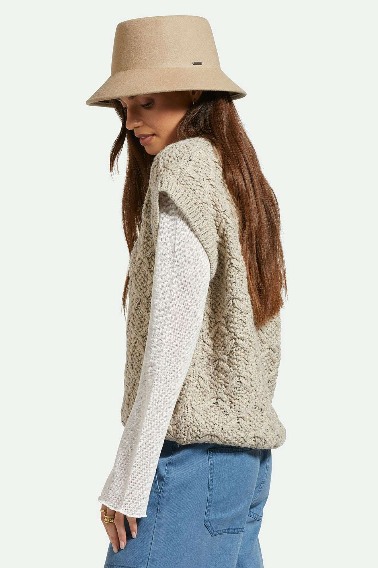brixton cappelli Elle Felt Bucket