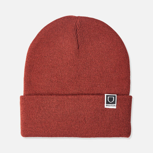 cappelli brixton HARBOR BETA WATCH CAP BEANIE - BURNT HENNA