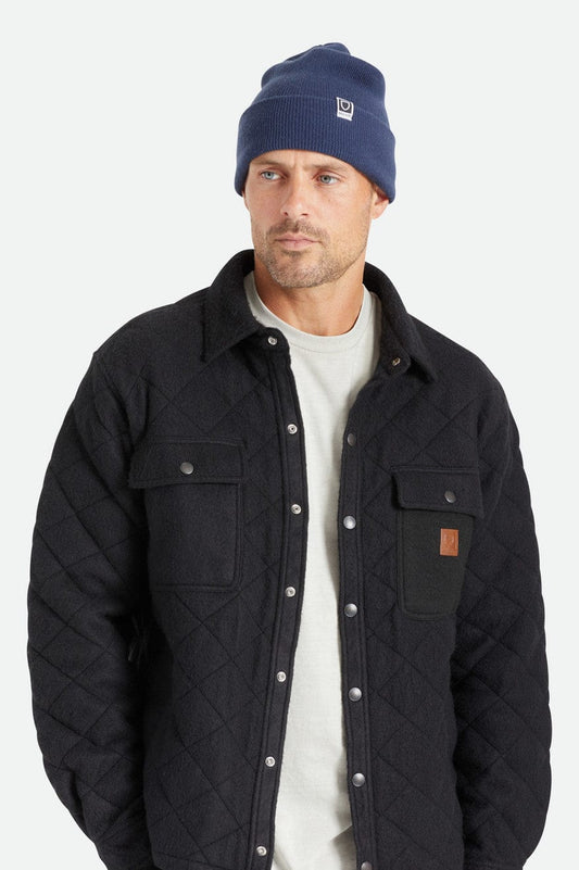 brixton HARBOR BETA WATCH CAP BEANIE - WASHED NAVY foto 8