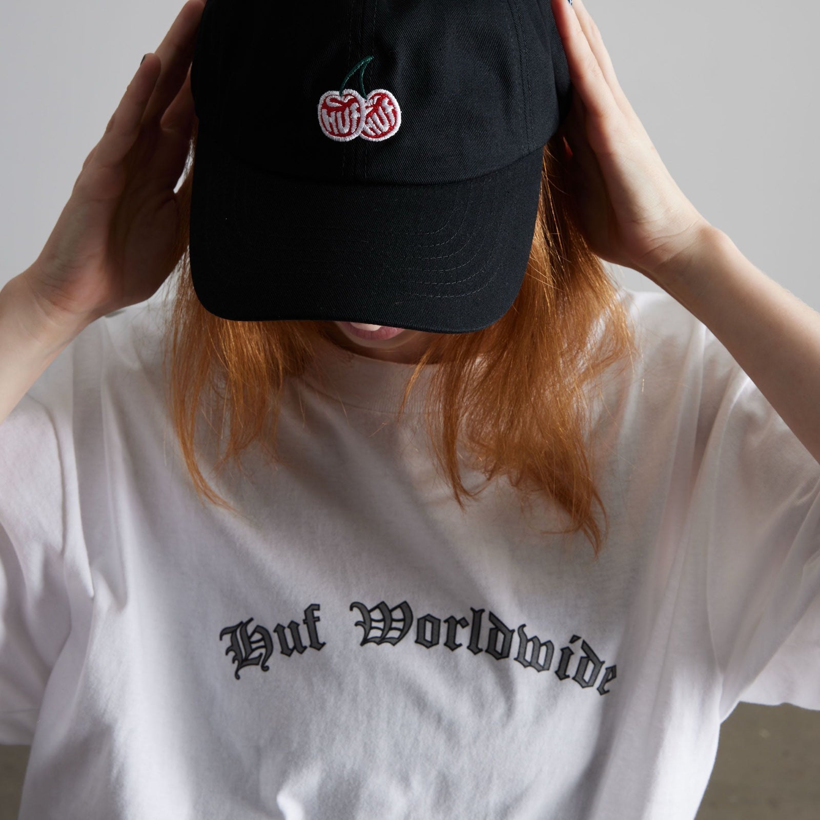 huf cappelli Cherries 6 Panel Cv Hat