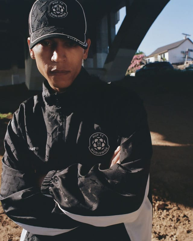 huf cappelli Diamond Plate Trucker