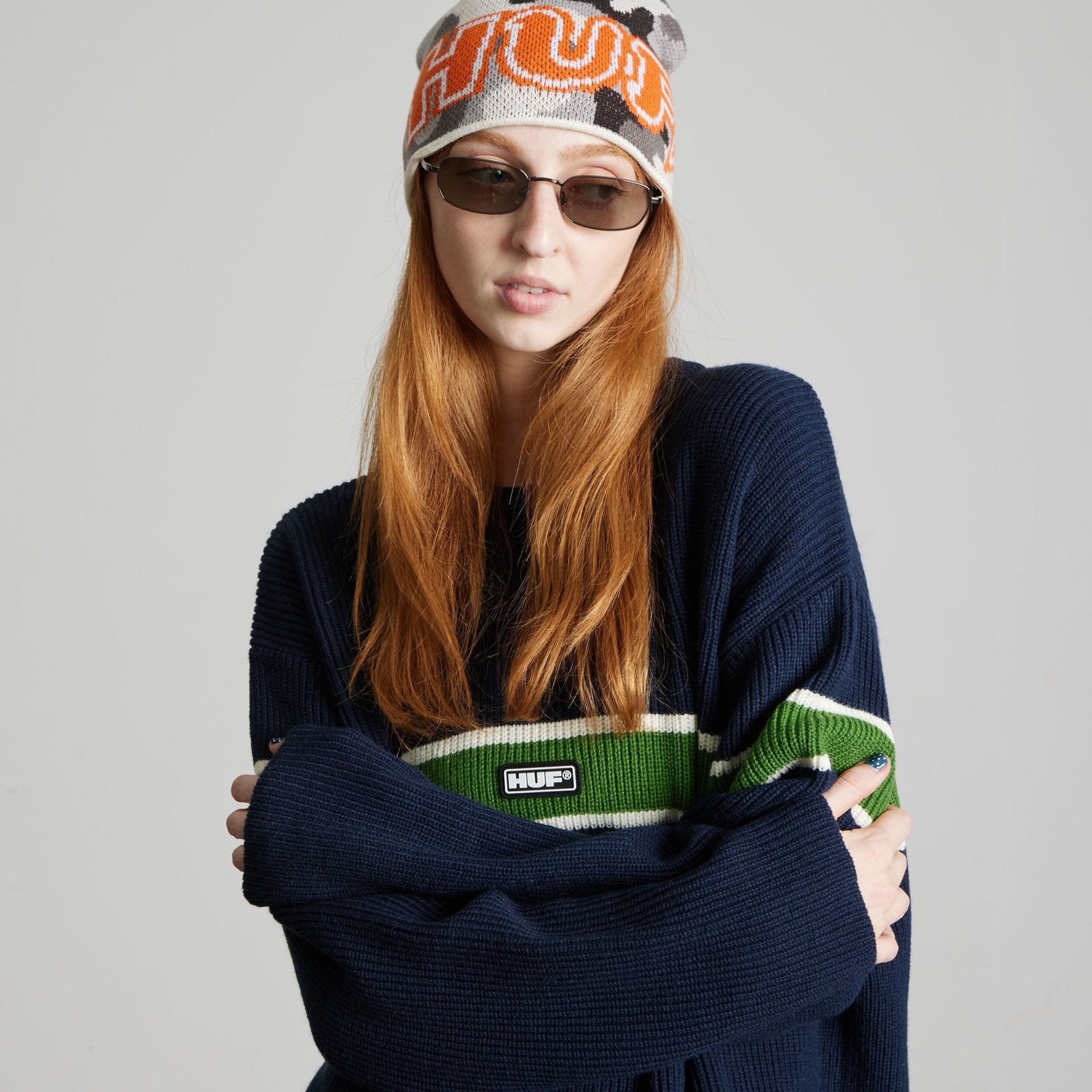 huf cappelli Galaxy Skull Beanie