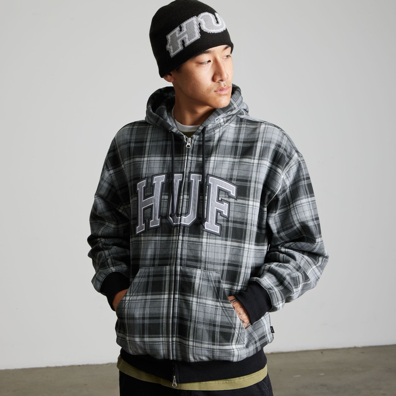 huf cappelli Galaxy Skull Beanie