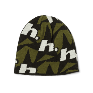 H Star Repeat Skull Beanie