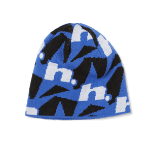 H Star Repeat Skull Beanie