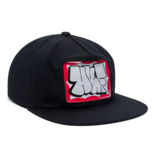 HUF ONE WINDOW SNAPBACK - BLACK
