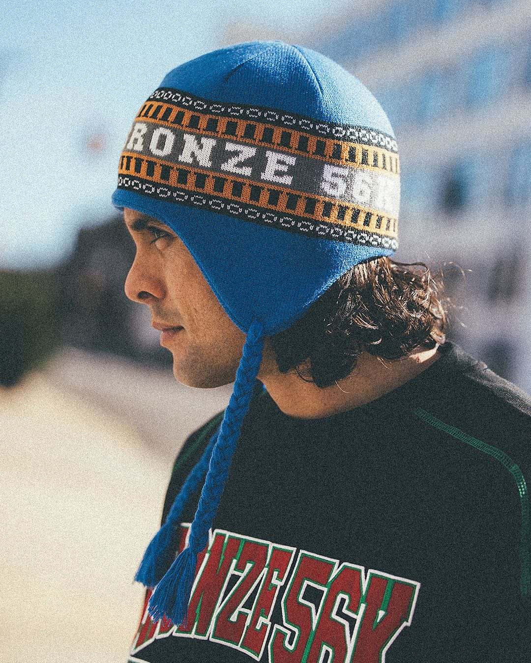 huf cappelli Huf X Bronze Flap Beanie