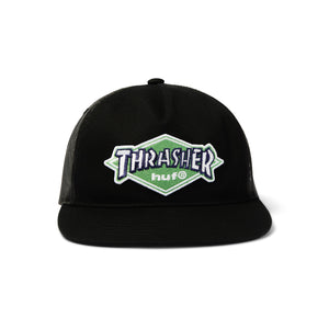 Huf X Thrasher Logo Twill Trucker
