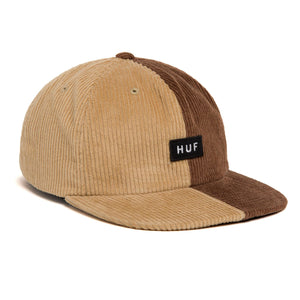 MARINA CORD 6 PANEL HAT - BROWN