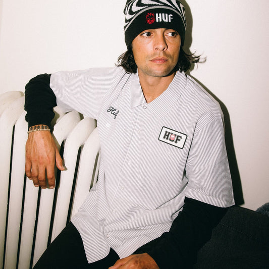 huf Spitfire Skull Beanie foto 2