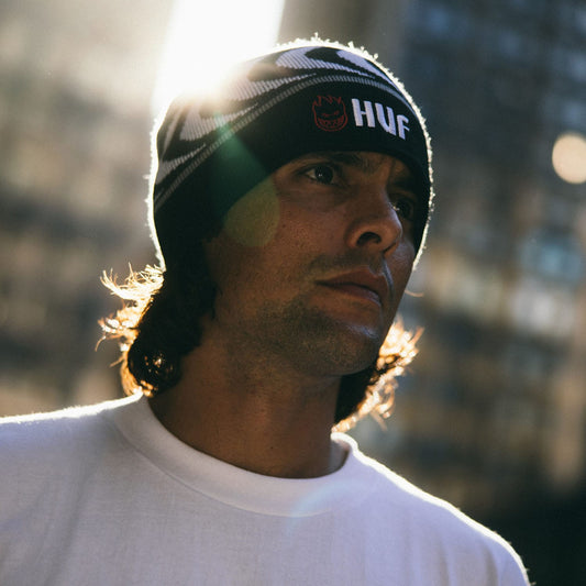 huf Spitfire Skull Beanie foto 3