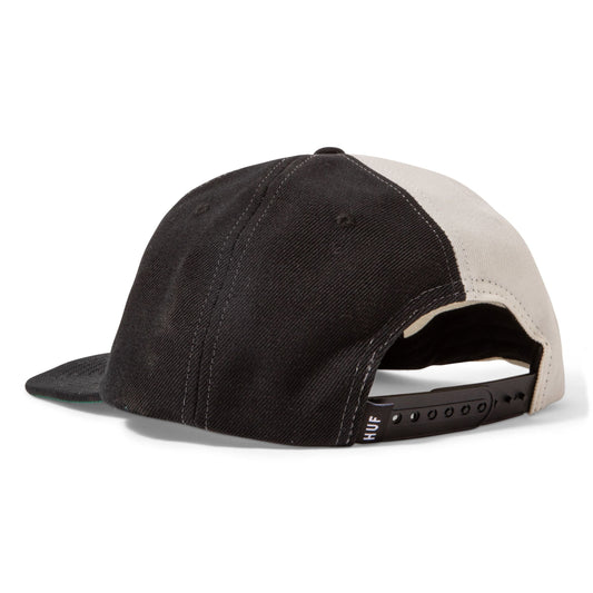 huf SPLIT SNAPBACK - BLACK foto 2