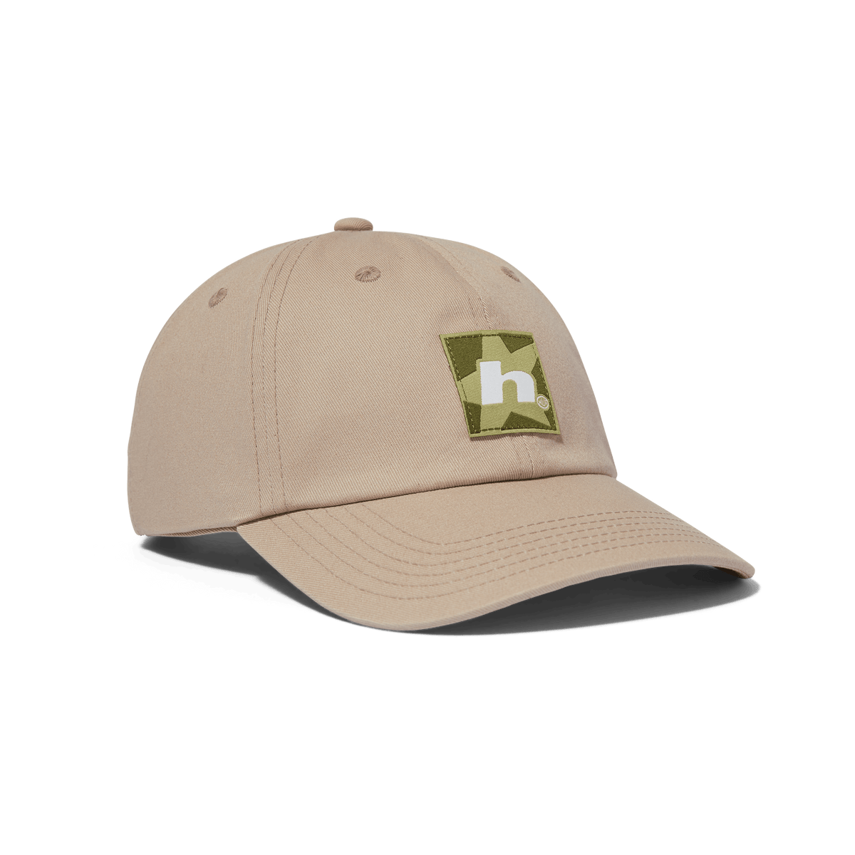 huf cappelli Star Box Logo 6 Panel Cv Hat