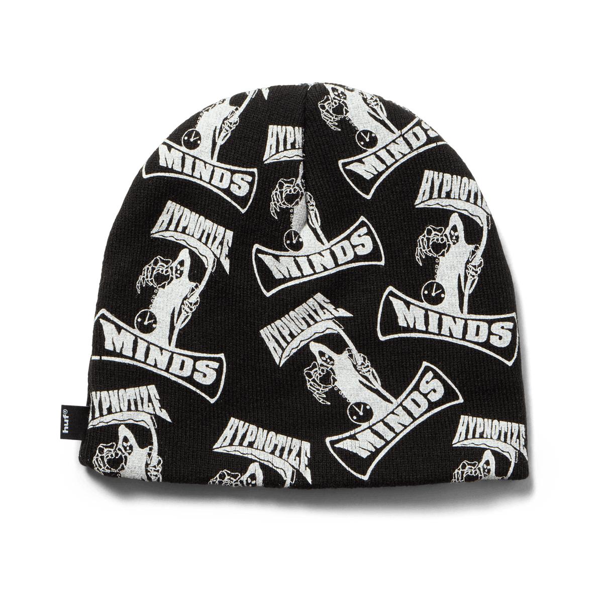 huf cappelli Three 6 Mafia Skull Beanie
