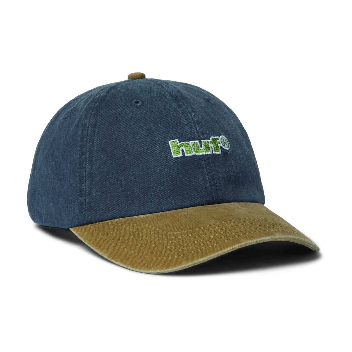 huf cappelli Two Tone 89 Washed 6 Panel Hat