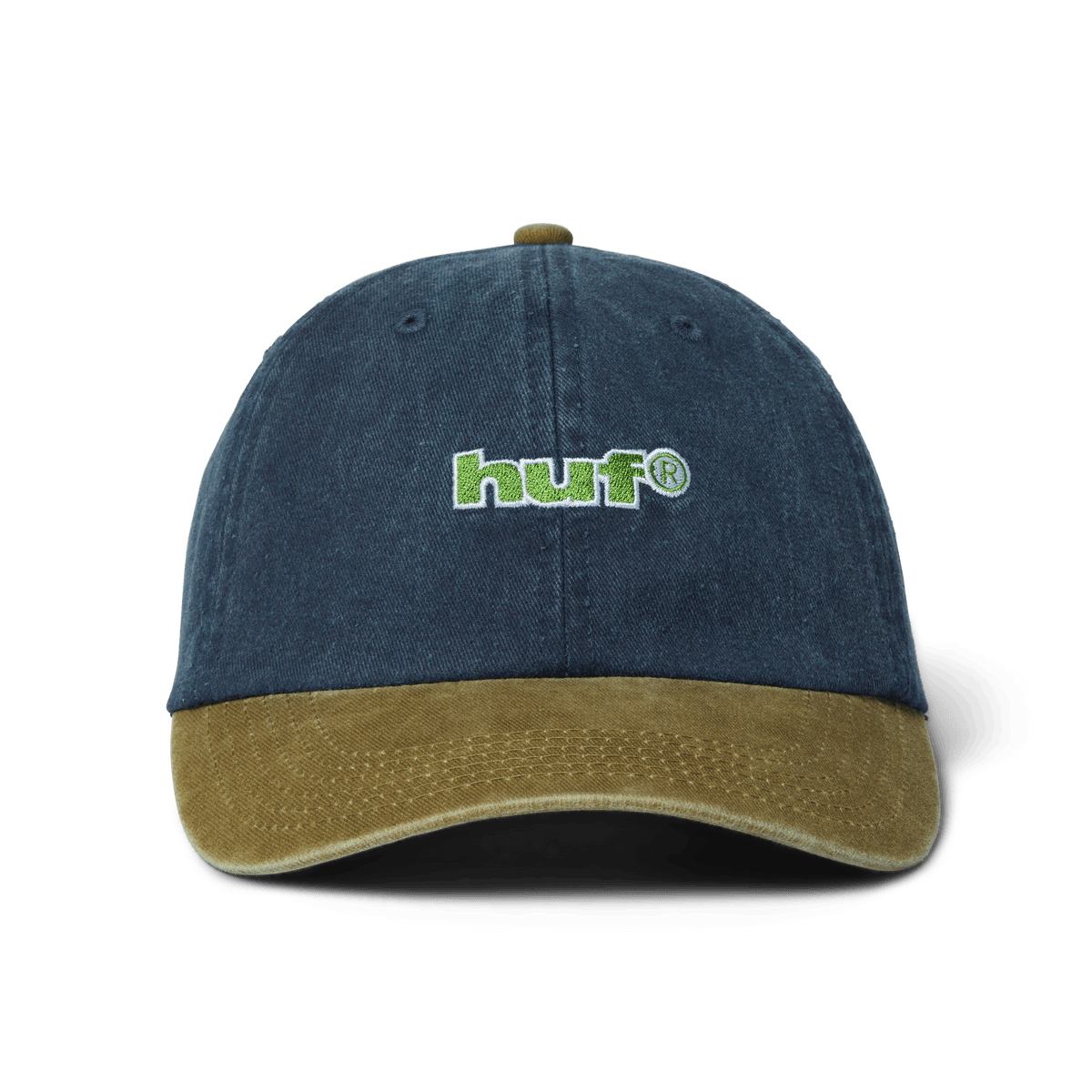 huf cappelli Two Tone 89 Washed 6 Panel Hat