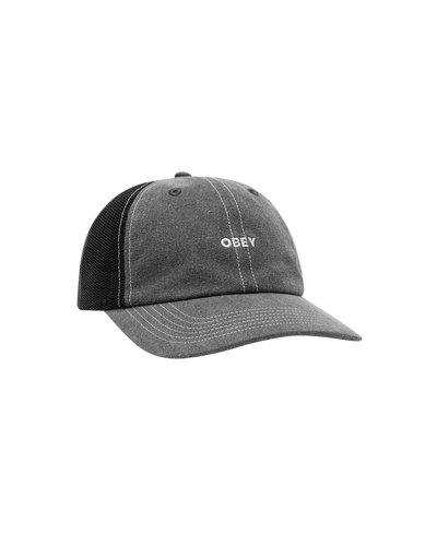 cappelli obey BOLD PIGMENT 6 PANEL TRUCKER HAT