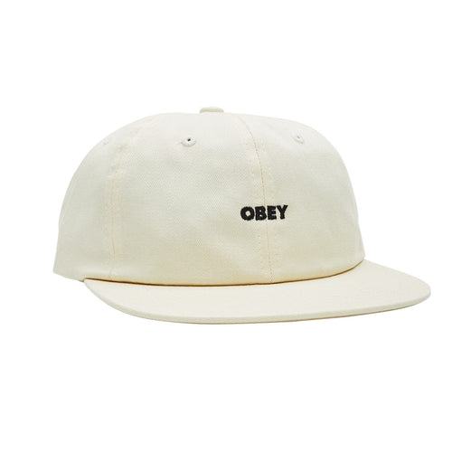 cappelli obey BOLD TWILL 6 PANEL STRAPBACK