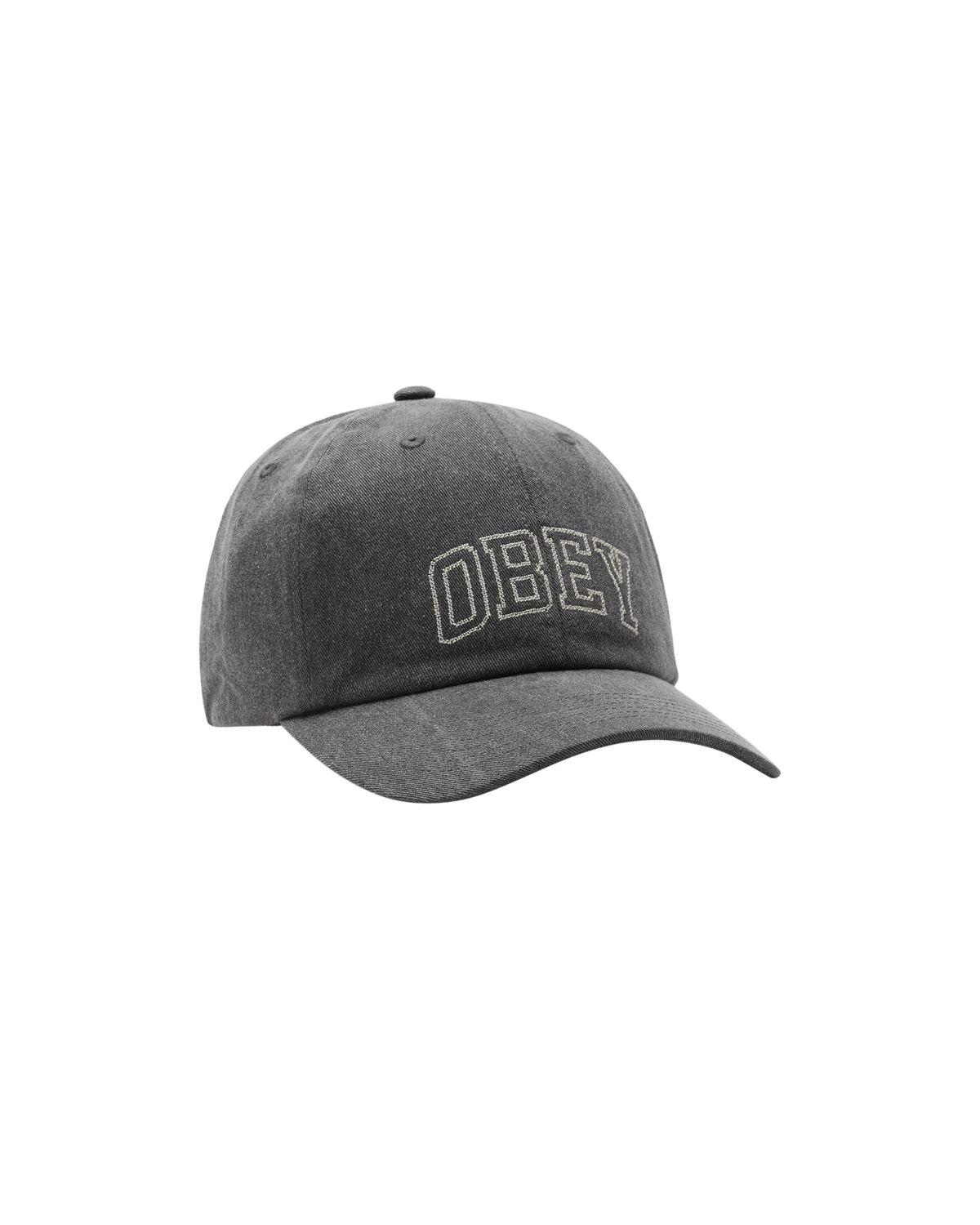 obey cappelli Cross Stitch Collegiate Strap Back