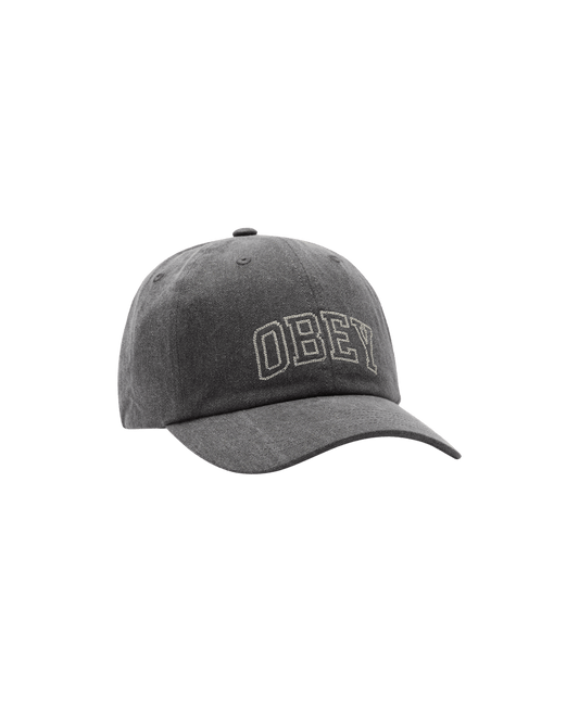 obey Cross Stitch Collegiate Strap Back foto 1