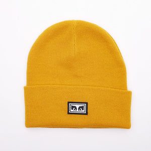 ICON EYES BEANIE - SATIN BRASS