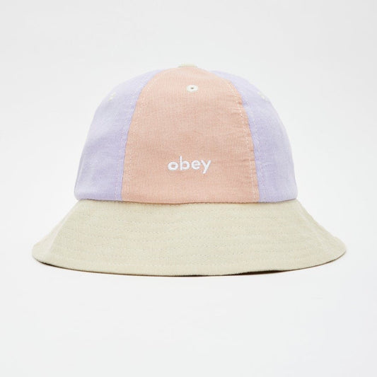 obey LOCKDOWN BUCKET HAT - PALE PURPLE MULTI foto 1