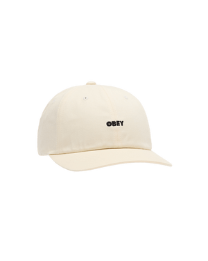 Obey Bold Curve 6 Panel Strapback