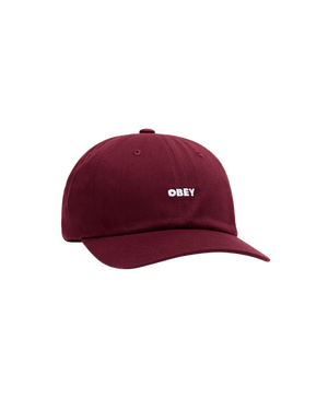 Obey Bold Curve 6 Panel Strapback