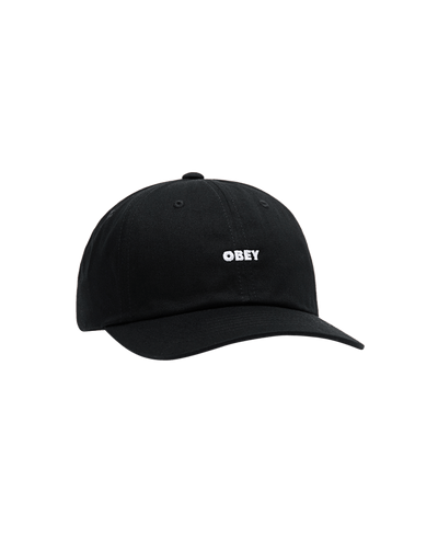 cappelli obey OBEY BOLD CURVE 6 PANEL STRAPBACK
