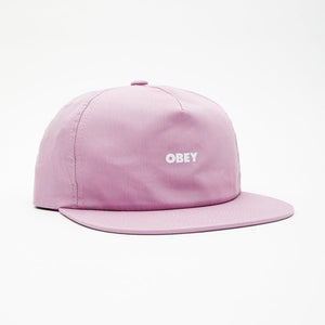 OBEY BOLD TECH STRAPBACK - LILAC CHALK