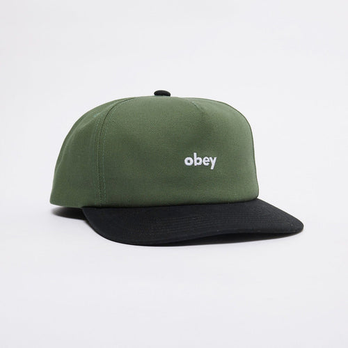 cappelli obey OBEY CASE 5 PANEL SNAPBACK