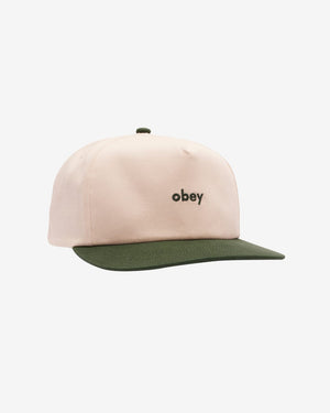 Obey Case 5 Panel Snapback