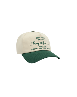 Obey Design Studios 5 Panel Strapback