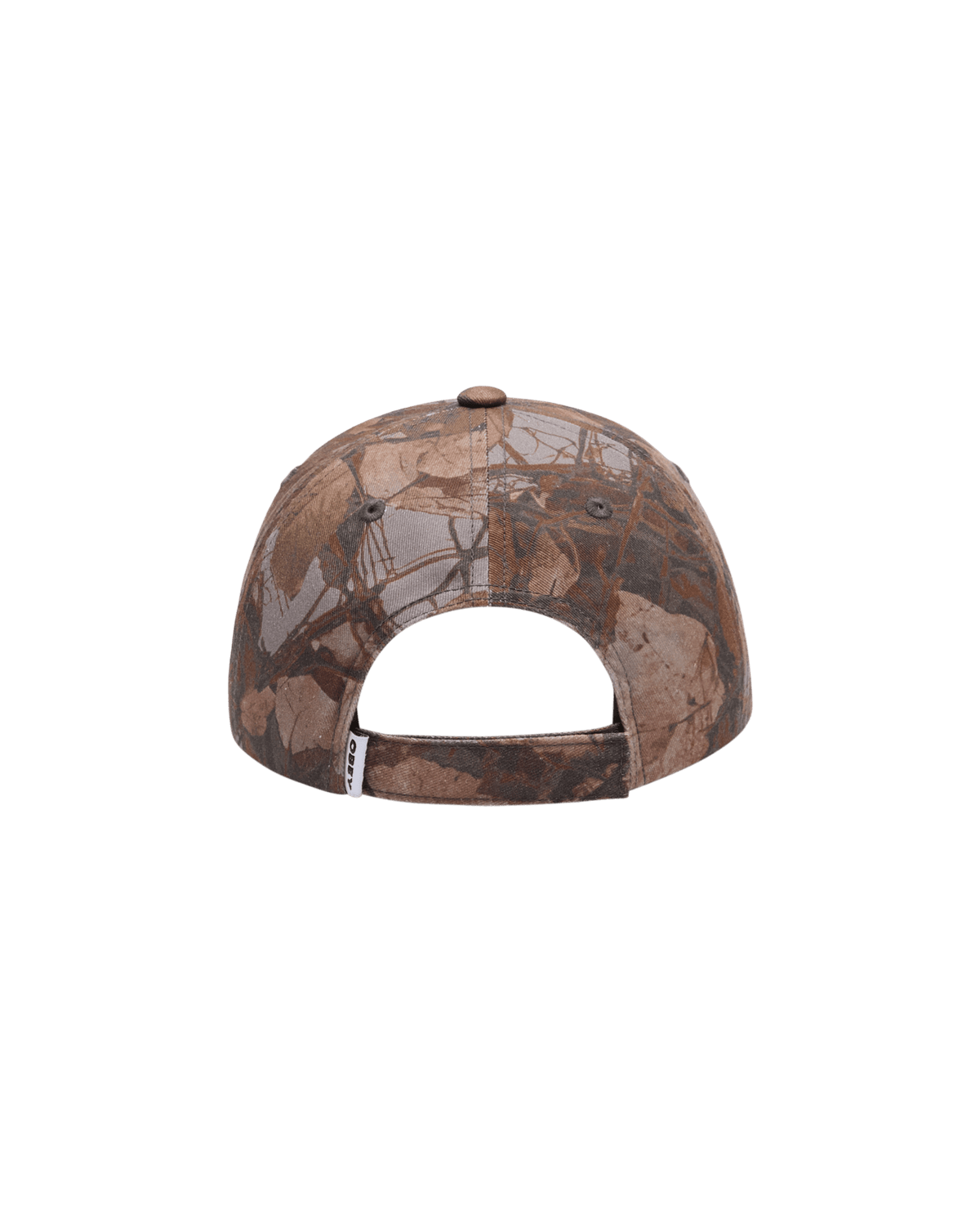 obey cappelli Obey Outline Pigment 6 Panel Velcro Back
