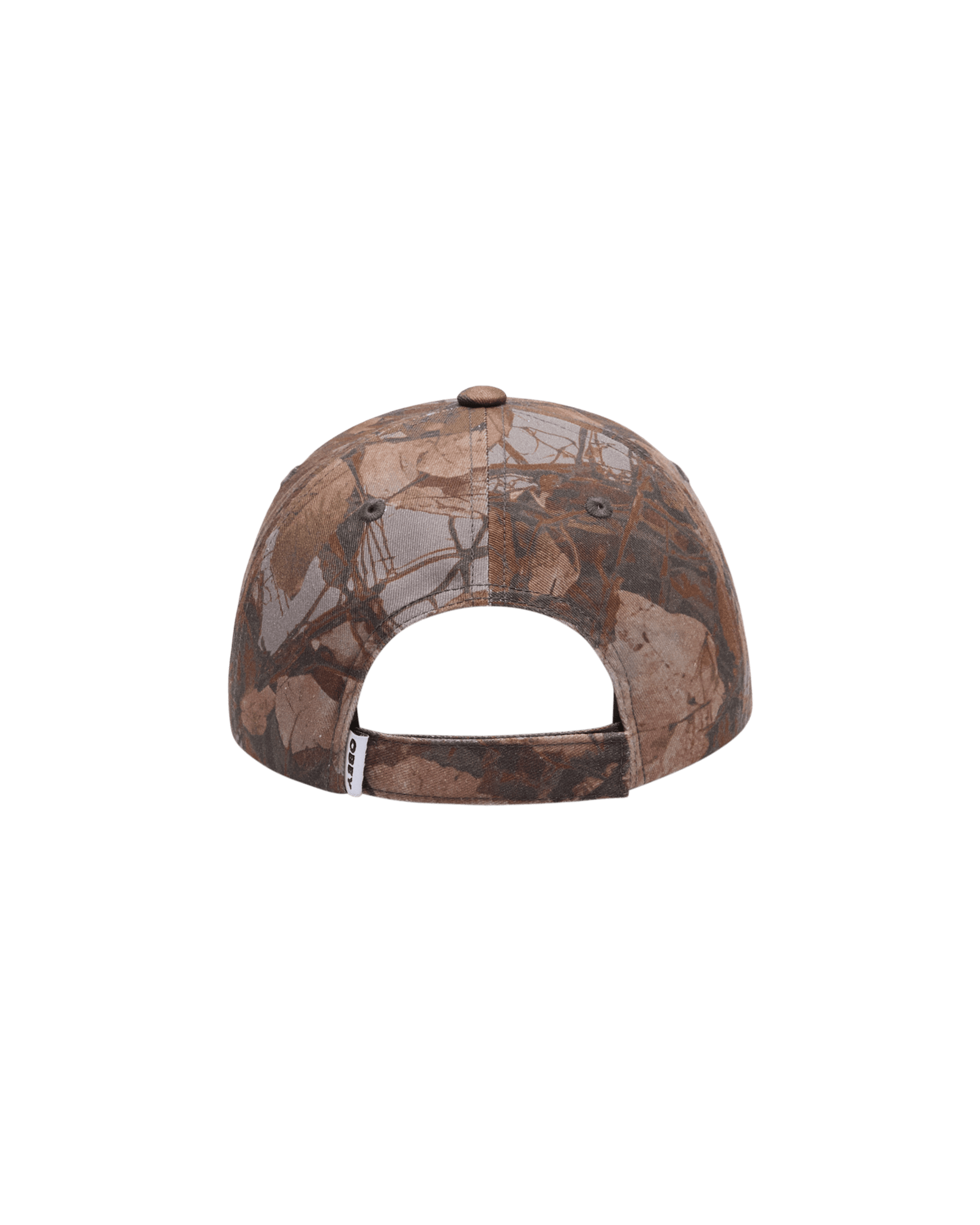 obey cappelli Obey Outline Pigment 6 Panel Velcro Back