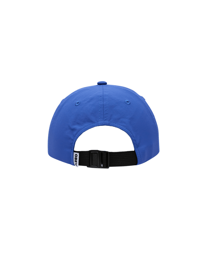 obey cappelli Obey Script Nylon 6 Panel Strapback