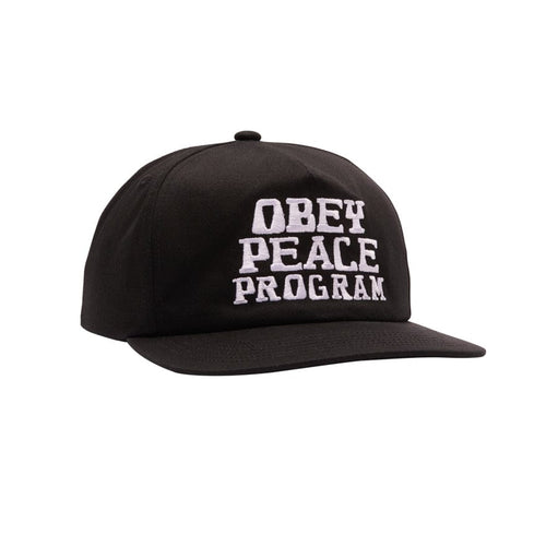 cappelli obey PEACE PROGRAM 5 PANEL SNAPBACK
