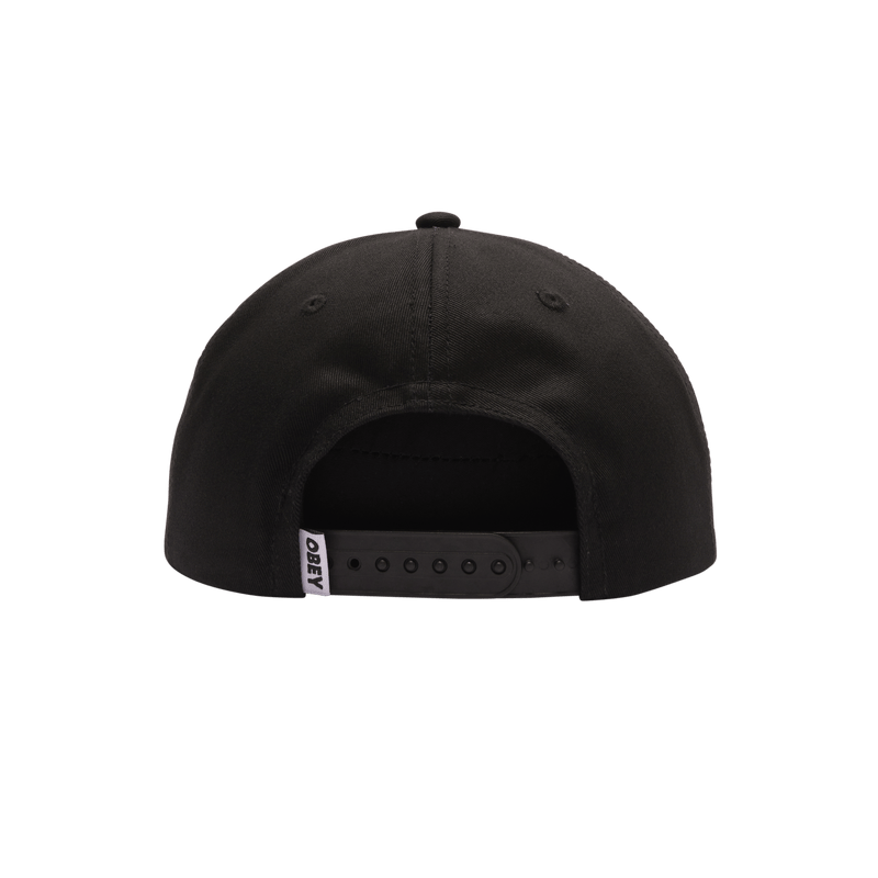 obey cappelli Peace Program 5 Panel Snapback