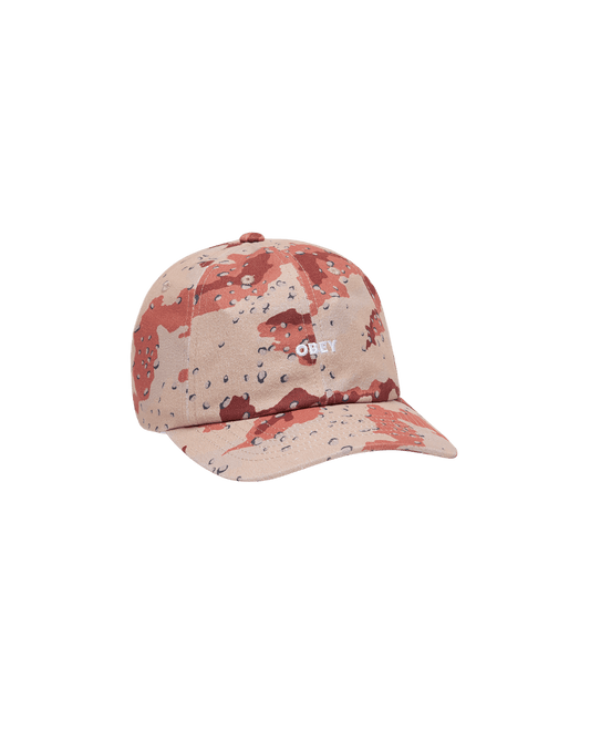 obey Pigment Obey Bold 6 Panel Strapback foto 1