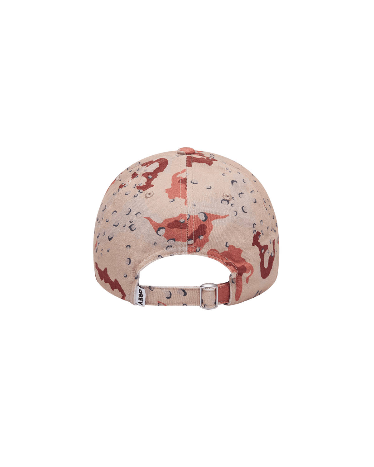 obey cappelli Pigment Obey Bold 6 Panel Strapback