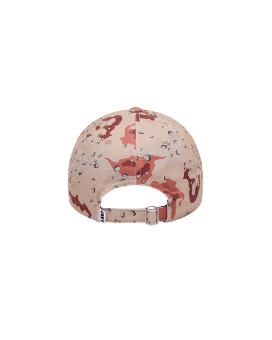 obey Pigment Obey Bold 6 Panel Strapback foto 2