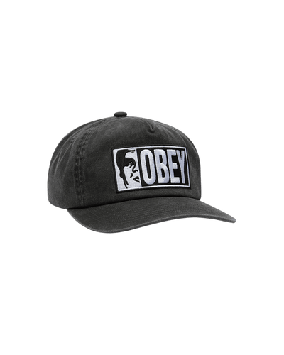cappelli obey PIGMENT OBEY HALF ICON 5 PANEL STRAPBACK
