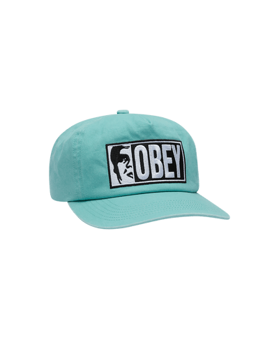 cappelli obey PIGMENT OBEY HALF ICON 5 PANEL STRAPBACK