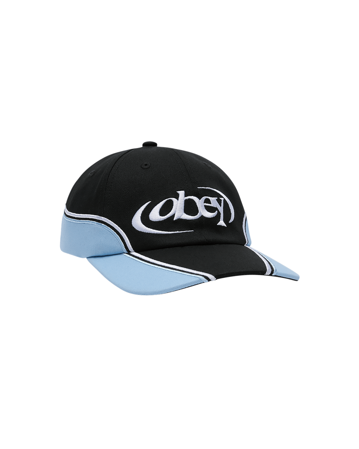 obey cappelli Speedway 6 Panel Velcro Back