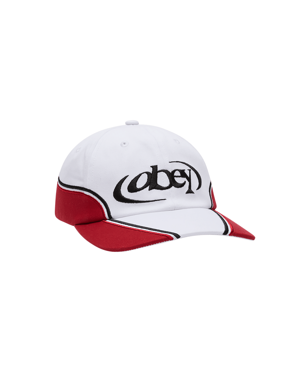 obey cappelli Speedway 6 Panel Velcro Back