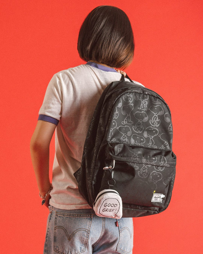 herschel charms Peanuts Good Grief Pouch Charm