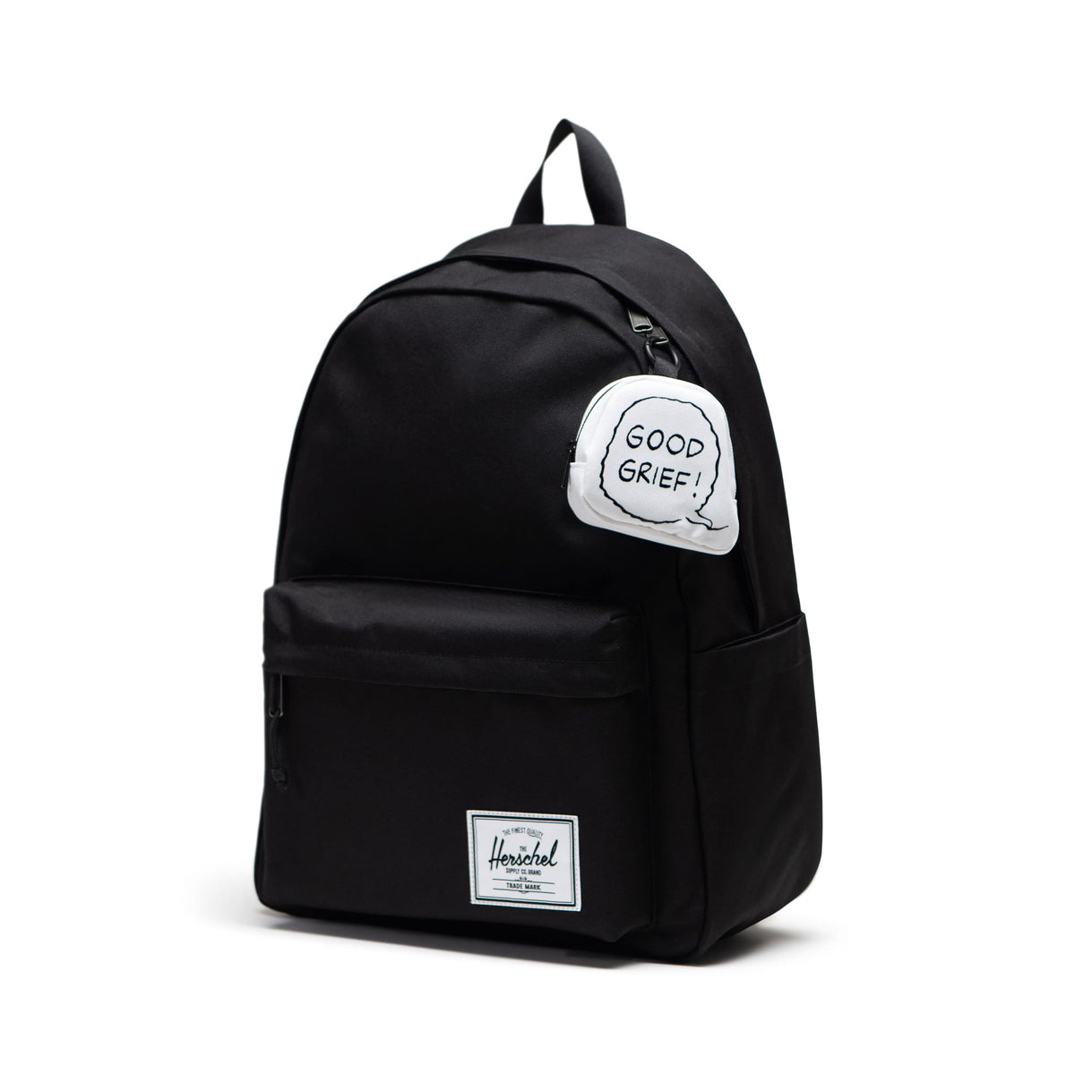 herschel charms Peanuts Good Grief Pouch Charm