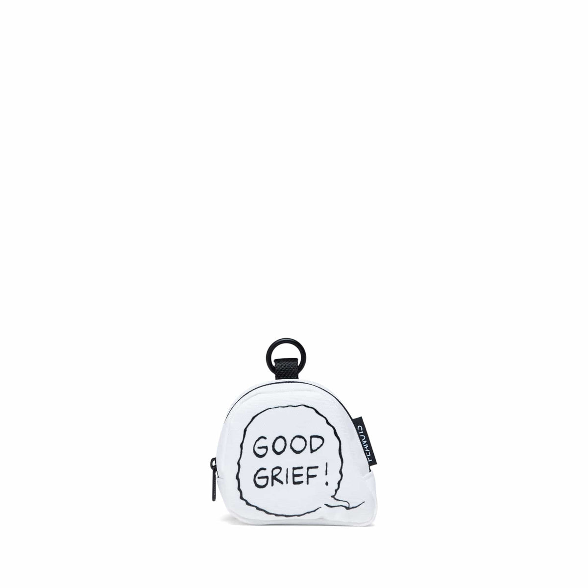 herschel charms Peanuts Good Grief Pouch Charm